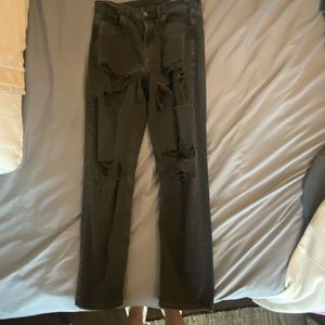 Black American eagle jeans